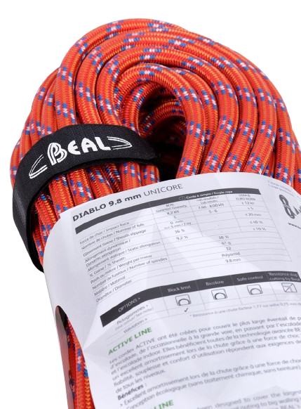 طناب دینامیک دیابلو 9.8mm بئال BEAL DIABLO